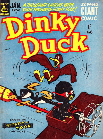 Dinky Duck (Rosnock, 1954 series) #6 January 1956