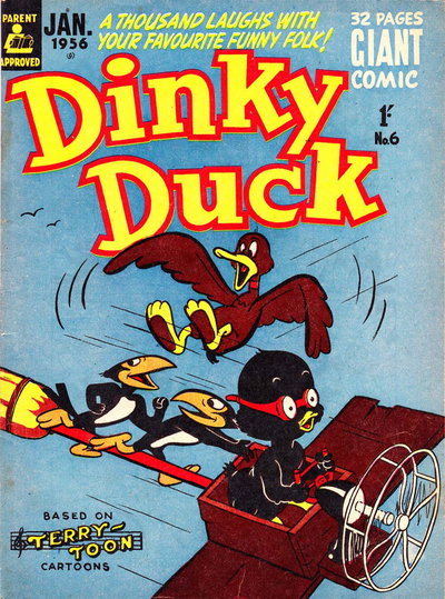 Dinky Duck  #6 (January 1956)