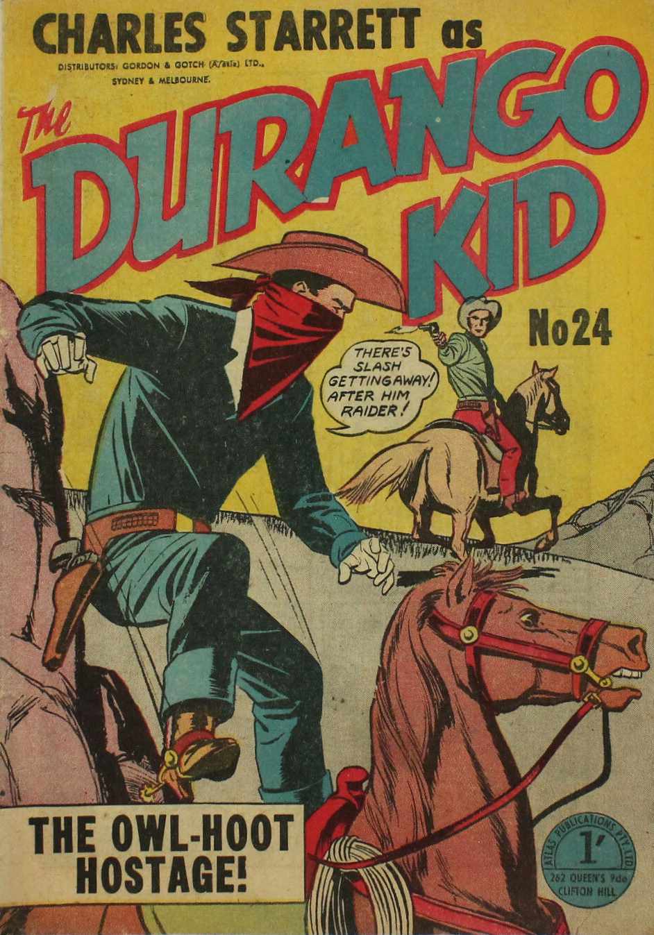 The Durango Kid (Atlas, 1954? series) #24 ([October 1956?])