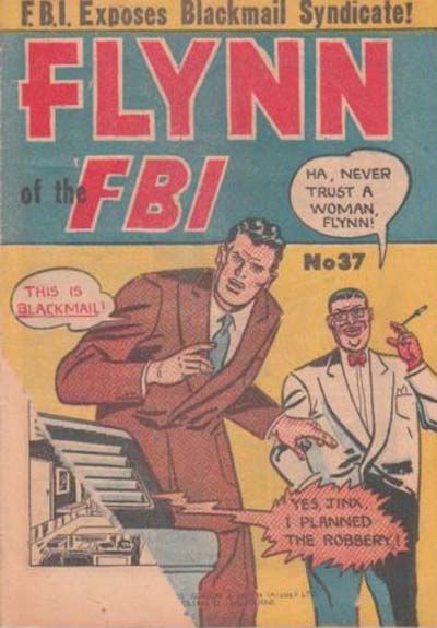 Flynn of the FBI (Atlas, 1950? series) #37 [October 1955?]