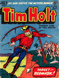 Tim Holt (Rosnock, 1955 series) #3 July 1955