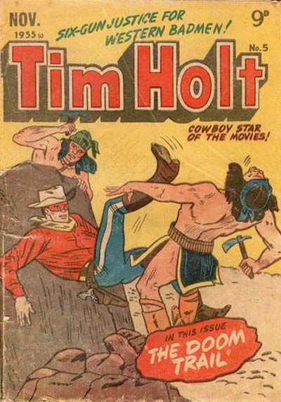 Tim Holt (Rosnock, 1955 series) #5 November 1955