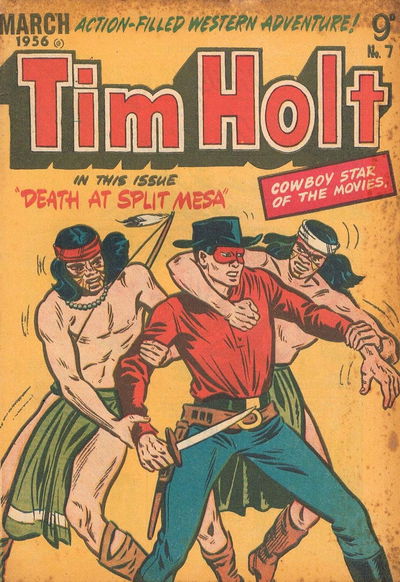 Tim Holt (Rosnock, 1955 series) #7 March 1956