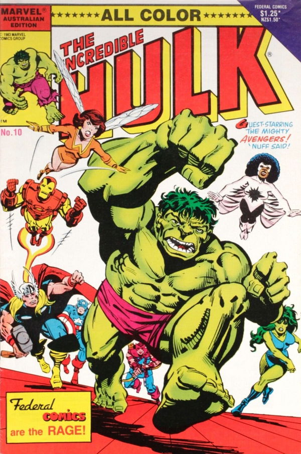 The Incredible Hulk (Federal, 1984 series) #10 ([September 1985])