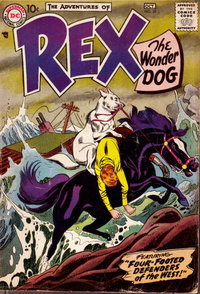 The Adventures of Rex the Wonder Dog (DC, 1952 series)  #35 (September-October 1957)