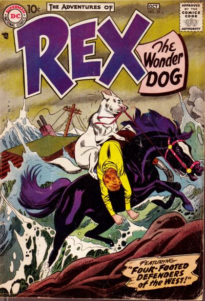 The Adventures of Rex the Wonder Dog  #35 (September-October 1957)