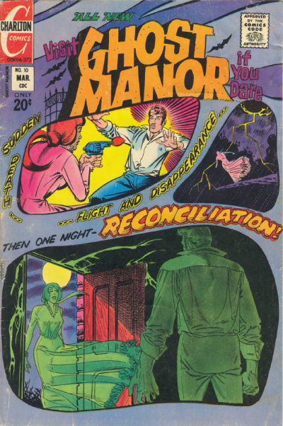 Ghost Manor (Charlton, 1971 series) #10 March 1973