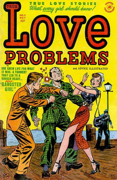 True Love Problems and Advice Illustrated (Harvey, 1949 series) #9 May 1951