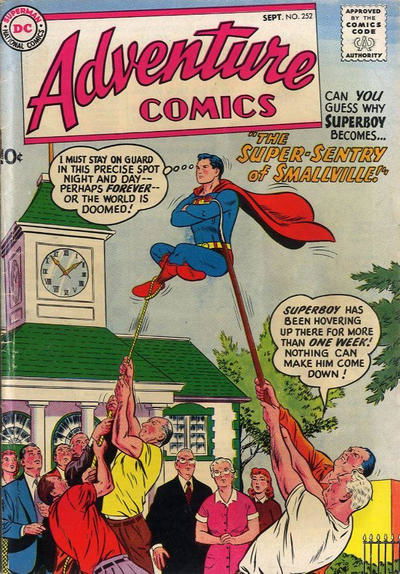 Adventure Comics (DC, 1938 series) #252 (September 1958)