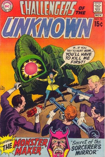 Challengers of the Unknown (DC, 1958 series) #76 (October-November 1970)
