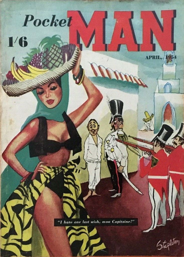 Pocket Man (KG Murray, 1954 series) v1#1 (April 1954)