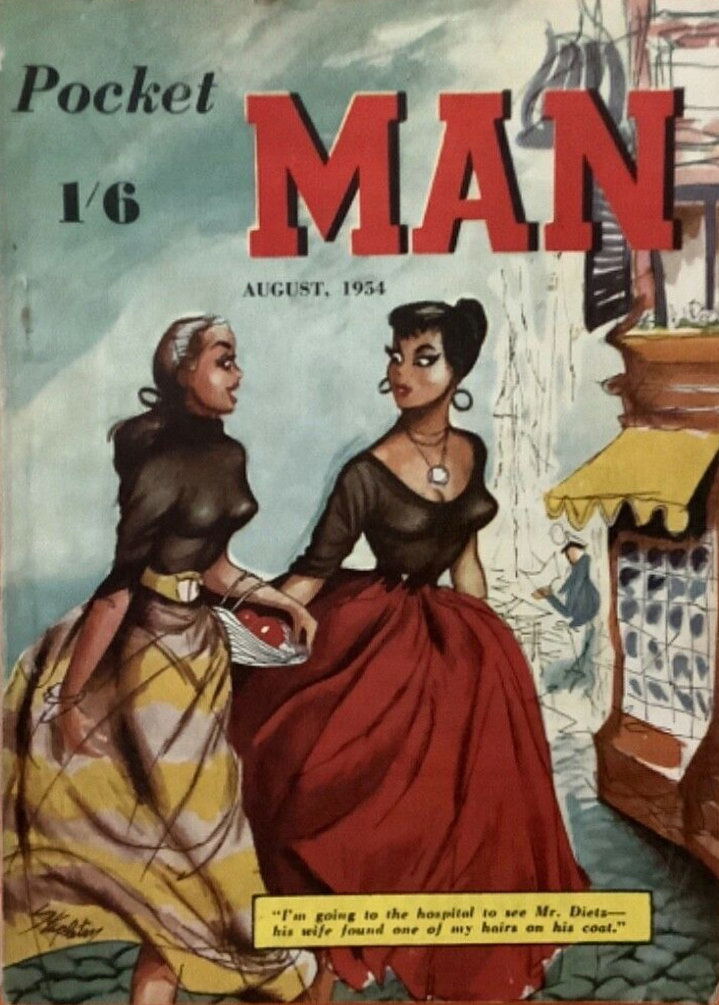 Pocket Man (KG Murray, 1954 series) v1#5 (August 1954)