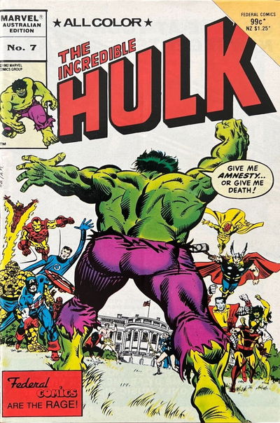 The Incredible Hulk (Federal, 1984 series) #7 ([March 1985])