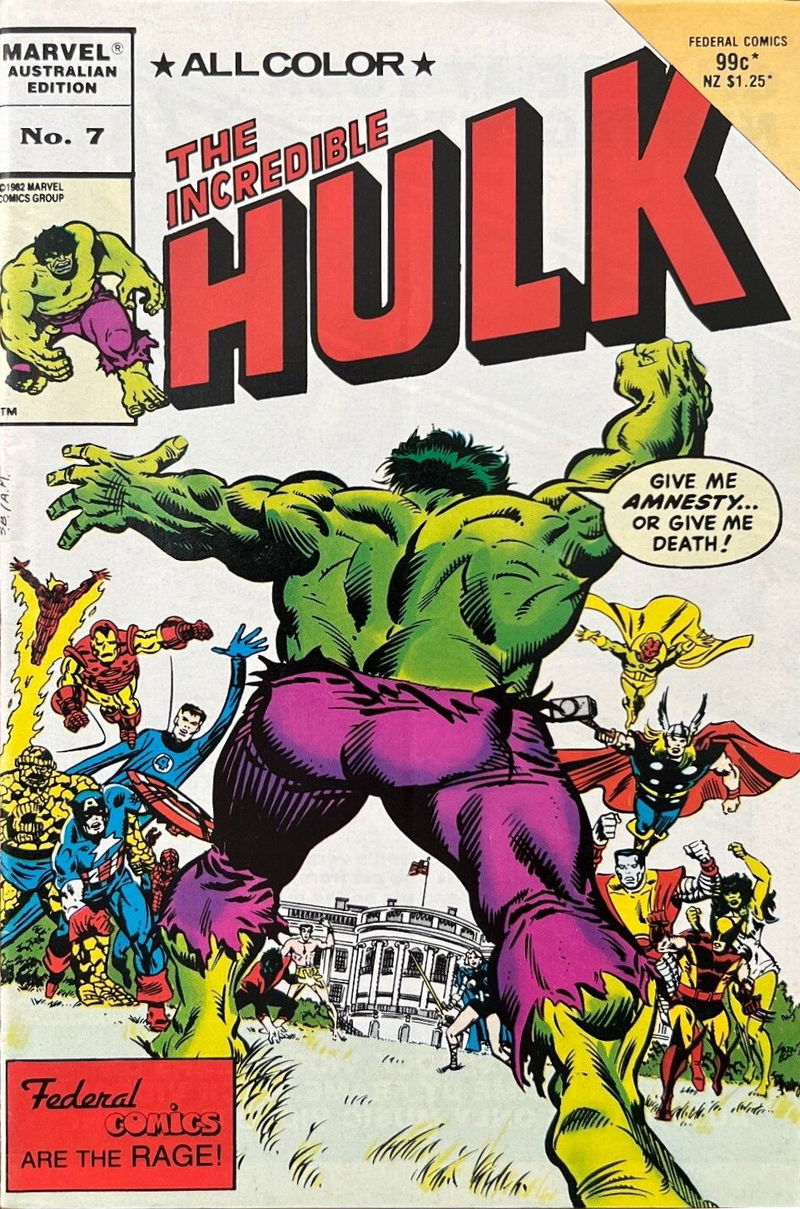 The Incredible Hulk (Federal, 1984 series) #7 ([March 1985])