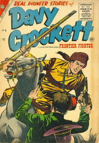 Davy Crockett (Charlton, 1955 series)  #8 (January 1957) — Untitled