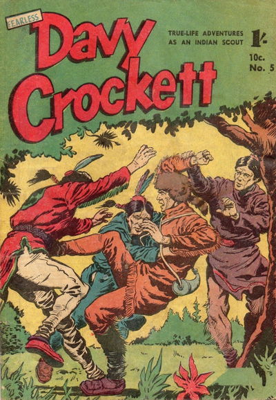 Fearless Davy Crockett (Yaffa/Page, 1965? series) #5 [January 1966?]