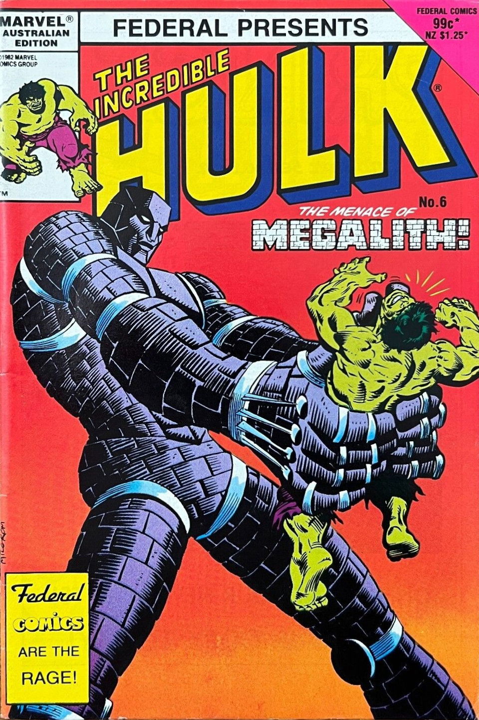 The Incredible Hulk (Federal, 1984 series) #6 ([January 1985])