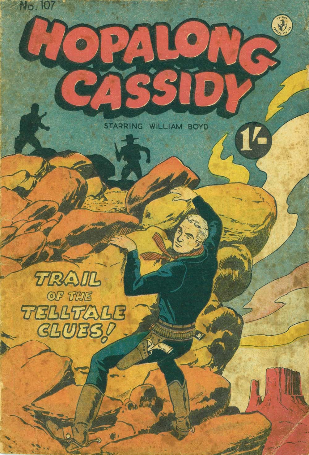 Hopalong Cassidy (Colour Comics, 1954 series) #107 ([May 1958?])
