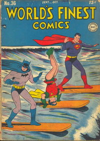 World's Finest Comics (DC, 1941 series)  #36 (September-October 1948)