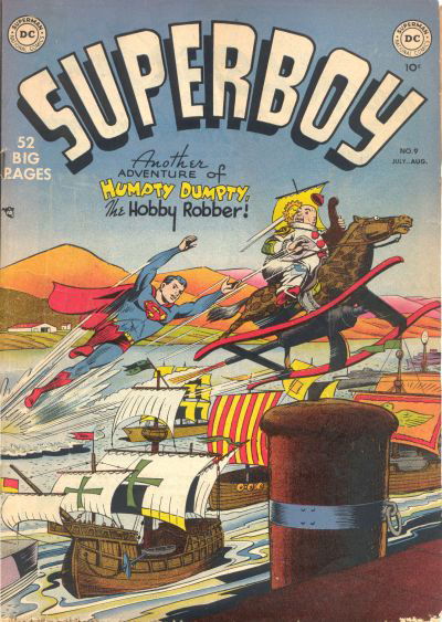 Superboy (DC, 1949 series) #9 July-August 1950