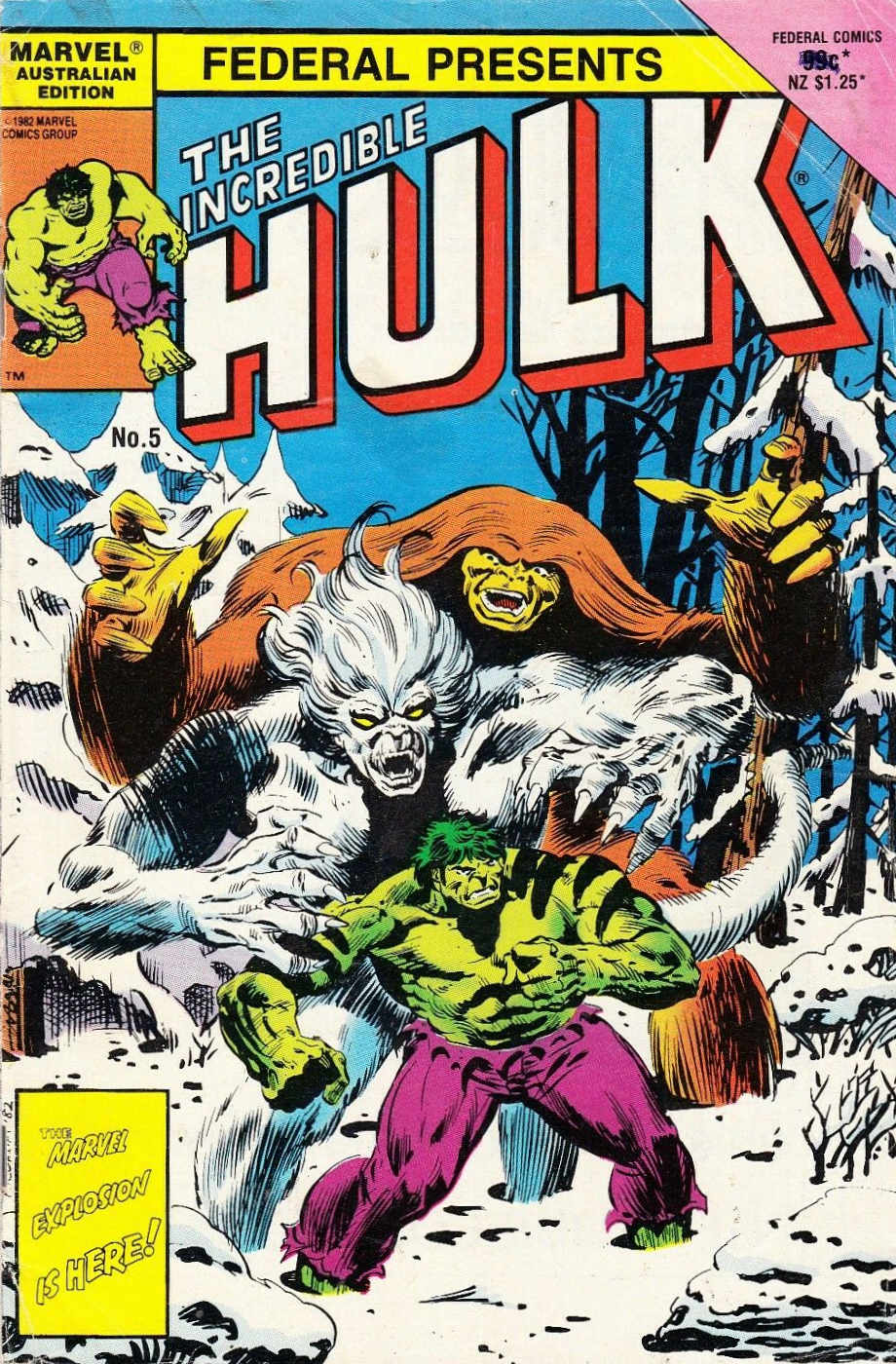 The Incredible Hulk (Federal, 1984 series) #5 ([November 1984])