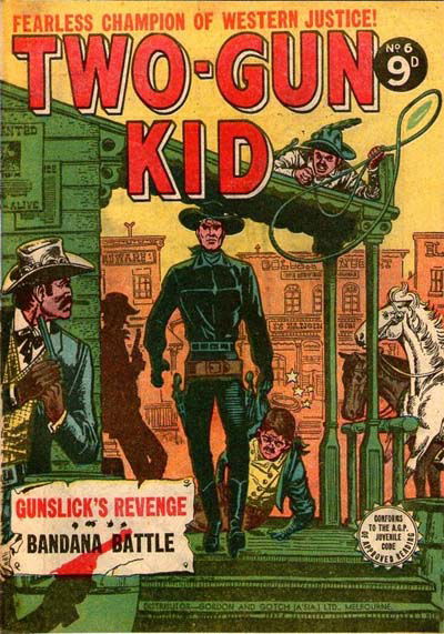 Two-Gun Kid (Transport, 1955 series) #6 (September 1956)
