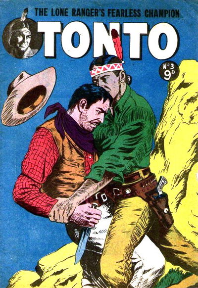 The Lone Ranger's Fearless Champion Tonto (Horwitz, 1956 series) #3 [June 1956?]