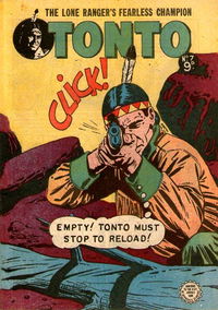 The Lone Ranger's Fearless Champion Tonto (Horwitz, 1956 series) #7 [1956?]