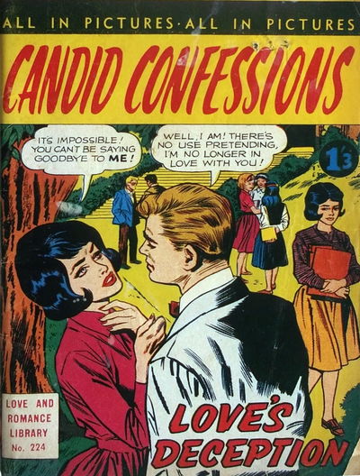 Love and Romance Library (Yaffa/Page, 1965? series) #224 — Candid Confessions [November 1965?]