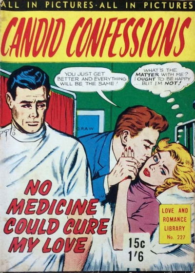 Love and Romance Library (Yaffa/Page, 1965? series) #227 — Candid Confessions [February 1966?]