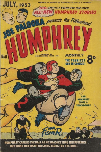 Joe Palooka Presents the Funsational Humphrey Monthly  #11 (July 1953)