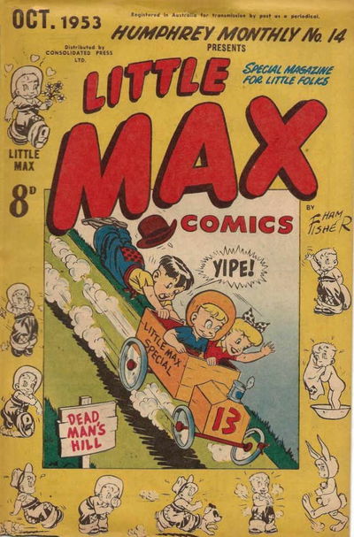 Joe Palooka Presents the Funsational Humphrey Monthly (Red Circle, 1952 series) #14 — Little Max Comics October 1953