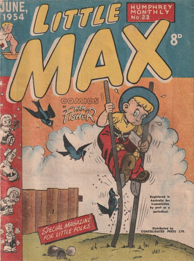 Joe Palooka Presents the Funsational Humphrey Monthly  #22 (June 1954)