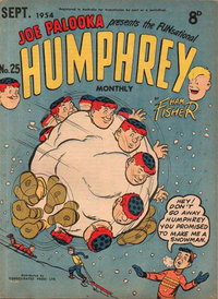 Joe Palooka Presents the Funsational Humphrey Monthly  #25 (September 1954)