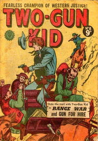 Two-Gun Kid (Transport, 1955 series) #8 [March 1957?]