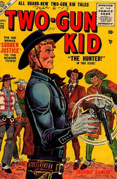 Two Gun Kid  #25 (September 1955)