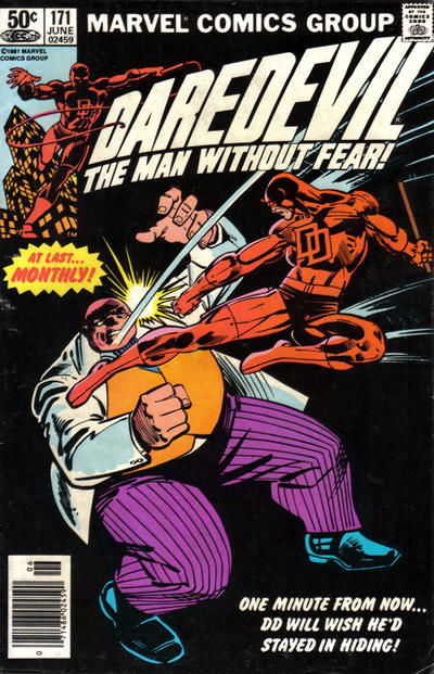 Daredevil (Marvel, 1964 series) #171 June 1981