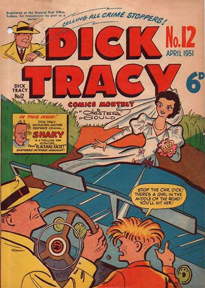 Dick Tracy Comics Monthly (Illustrated, 1950 series) #12 — Dick Tracy Comics Monthly (April 1951)