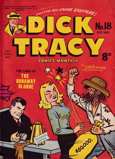 Dick Tracy Comics Monthly  #18 (October 1951)