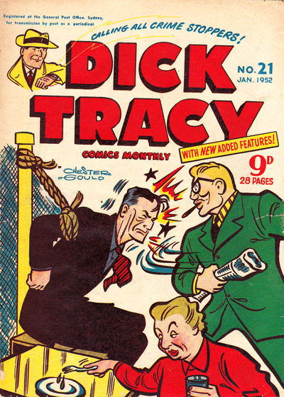 Dick Tracy Comics Monthly (Illustrated, 1950 series) #21 January 1952