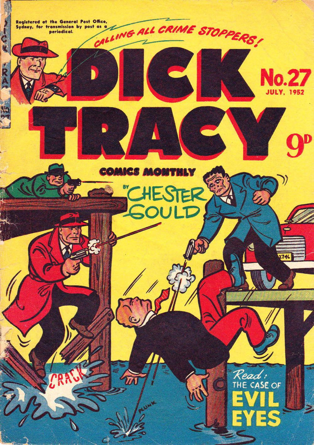 Dick Tracy Comics Monthly (Illustrated, 1950 series) #27 (July 1952)