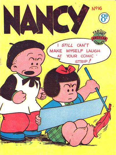 Nancy (New Century, 1952 series) #16 [September 1953?]