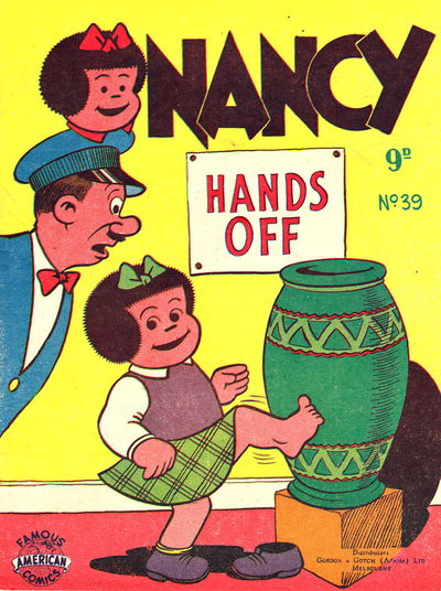 Nancy (New Century, 1952 series) #39 [August 1955?]