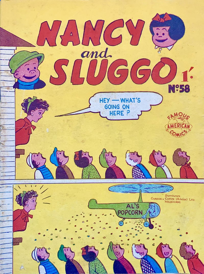 Nancy and Sluggo (New Century, 1953? series) #58 ([October 1957?])