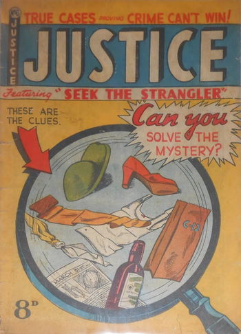 Justice (Young's, 1953? series) #6 ([June 1954?])