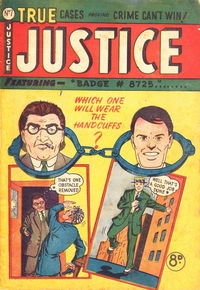 Justice (Young's, 1953? series) #7 [July 1954?]