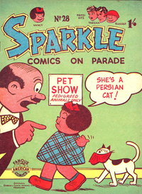 Sparkle Comics on Parade (New Century, 1955 series)  #28 (May 1957)