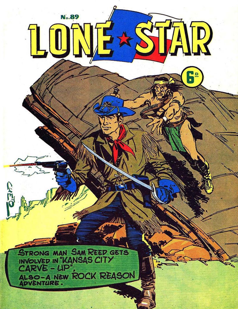 Lone Star (Atlas Publishing, 1956 series) #89 (June 1962)
