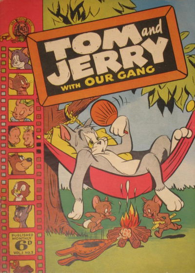 Tom and Jerry with Our Gang (Rosnock, 1949 series) v1#3 June 1949