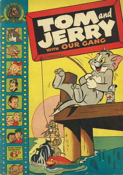 Tom and Jerry with Our Gang (Rosnock, 1949 series) v1#4 [July 1949?]